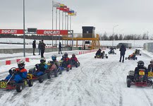 Соревнования по картингу (09.01.2022)