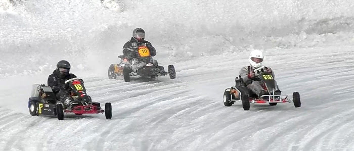 Соревнования по зимнему картингу (30.01.2022)