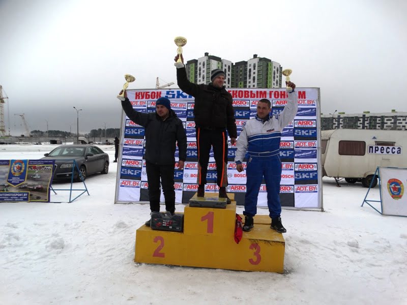 Трековые автогонки / Награждение в классе Супер дивизион 1600 (12.02.2017)