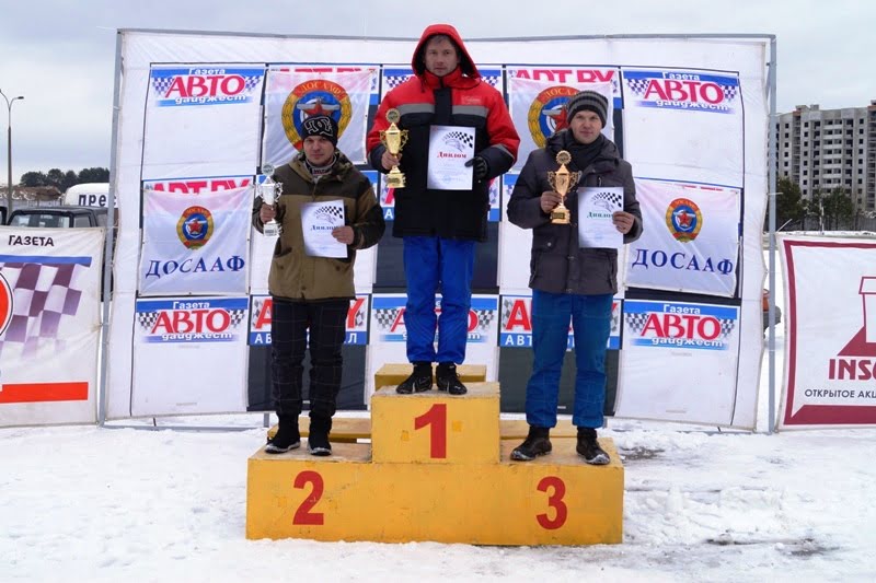 Призеры класса Дивизион 2000 (трековые автогонки, 15.02.2015)